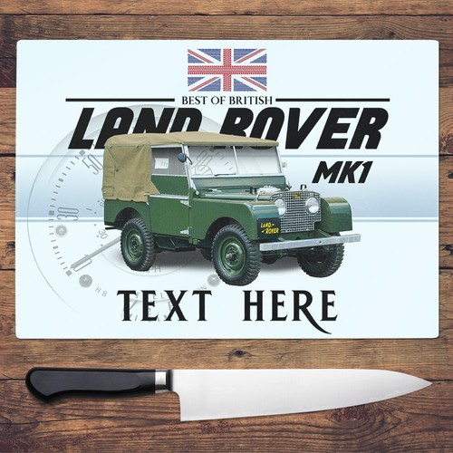 Personalised land rover - land,