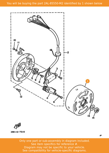 Yamaha rotor assy - yamaha,