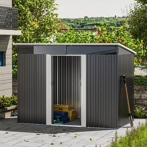 Galvanised steel shed metal - galvanised,