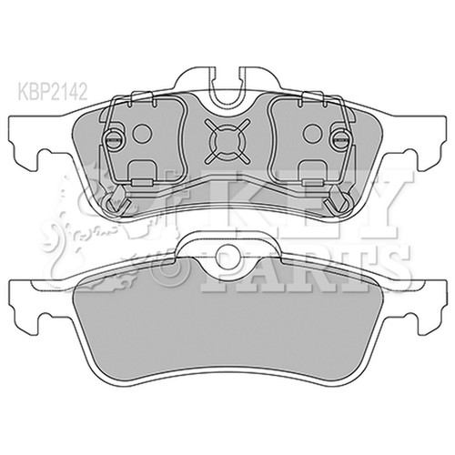Brake pads set for mini - brake,
