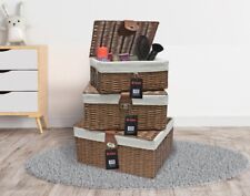 SET OF 3 Resin Wicker Woven