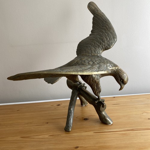 Large antique vintage - large, brass