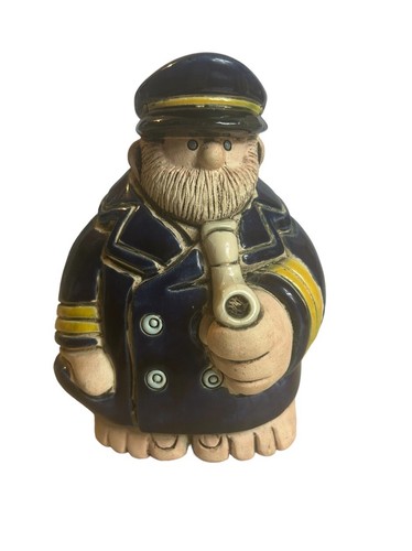 Vintage navy boat - navy,