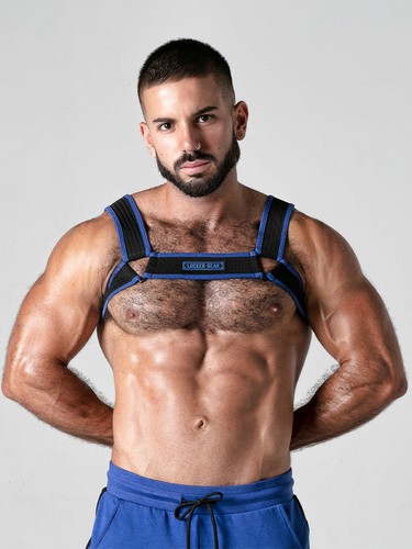Men black blue locker gear - black/blue,