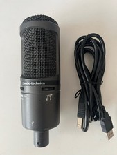 Audio-Technica AT2020USB Condenser Microphone - Black