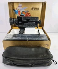 Vintage Boxed Cine Camera Eumig Mini 5 Macro Zoom Super 8 - Untested
