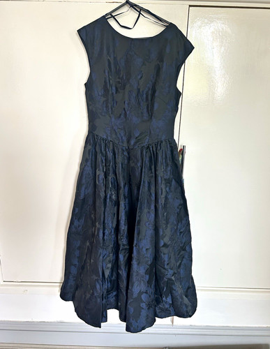 Monsoon navy floral jacquard - floral,