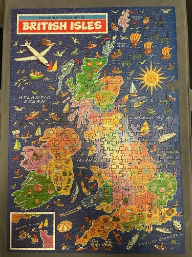 Picture map puzzle the - picture,
