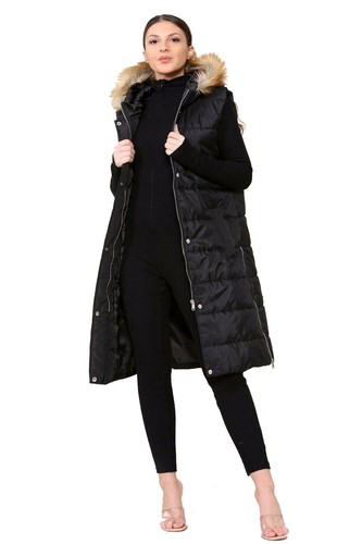 Womens fur hooded - womens,
