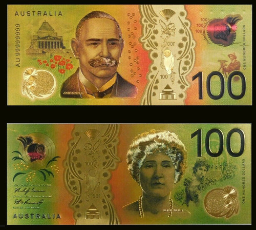 Australia 100 dollars gold - australia,
