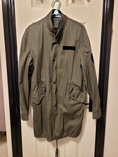 Zara men military - military, parka