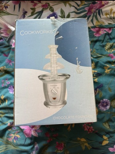 Cookworks chocolate fountain - chocolate,