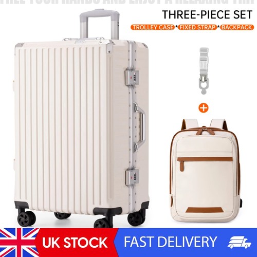 Aluminum frame rolling luggage - aluminum,
