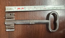 19th Century Antique Strong Box Steel Key