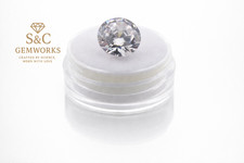 9mm white colourless star - 9mm,