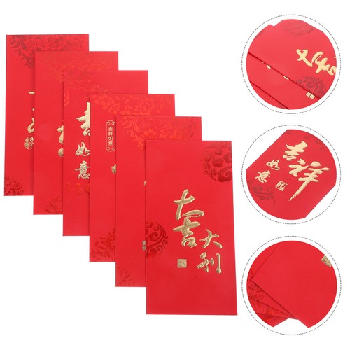 Pcs spring festival red - 6,
