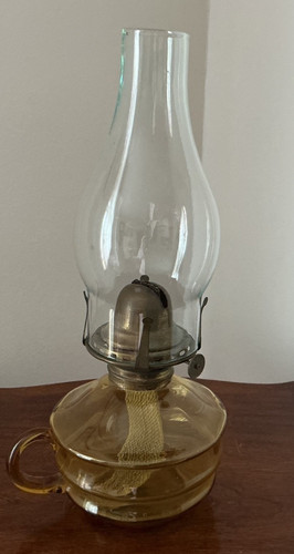 Vintage glass brass finger - vintage,