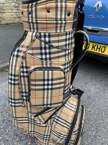 Vintage burberry tour golf bag - vintage,