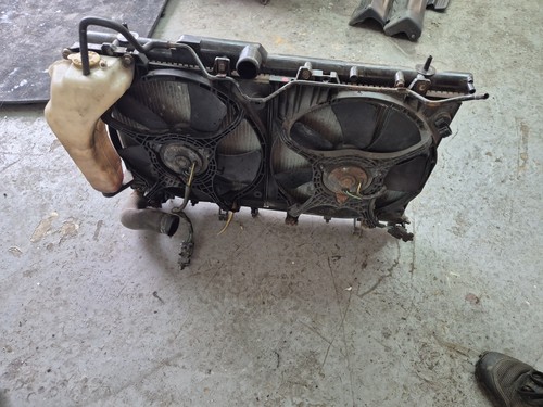 Complete radiator with bottle - radiator,