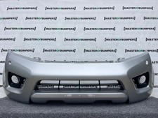 NISSAN NAVARA TEKNA PICK UP MK4 2016-2021 FRONT BUMPER + JETS GENUINE [L647]