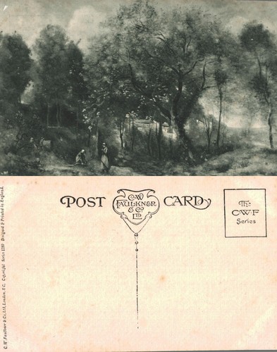 Vintage postcard c w - vintage, c.w