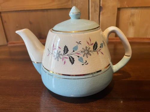 Keele street pottery teapot - street,