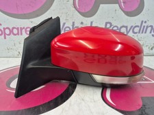 2013 FORD FOCUS MK3 NEARSIDE ELECTRIC WING MIRROR ( RED ) 10-14 E9034550