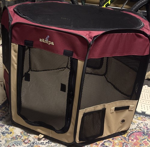 Zampa pet playpen foldable - playpen,