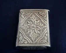Gorgeous Antique Victorian Hallmarked Silver Vesta Case