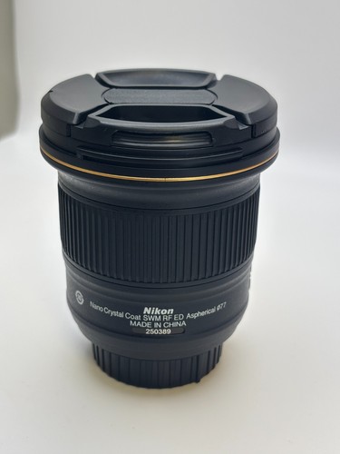 Nikon nikkor 20mm 1 8 - af-s, f/1.8