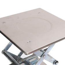 Lab Jack Scissor Stand 8 X 8Inch Stainless Steel Laboratory Support Jack