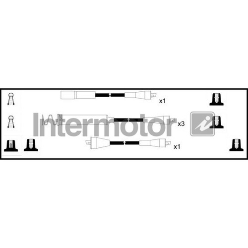 Leads ignition cables kit - ht,