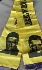 ELVIS PRESLEY A Very Rare Yellow & Purple Elvis scarf - Vintage