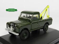 BNIB OO GAUGE OXFORD 1:76 76LAN2009 LAND ROVER SERIES 2 TOW TRUCK BRONZE GREEN