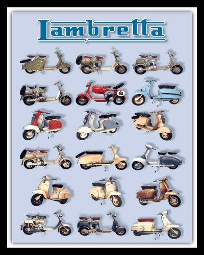 Lambretta scooter models - scooter,