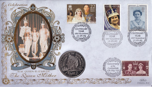 2000 benham coin cover c60 - benham,