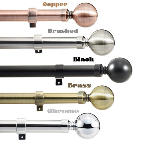 Curtain pole extendable 19mm - pole,