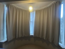 Neutral Beige/Grey Curtains