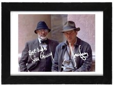Harrison Ford and Sean Connery