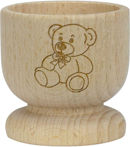 Teddy bear wooden - 'teddy, bear'
