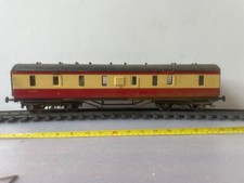 Gauge 1 BR Crimson & Cream Livery Coach, Weathered look  see photos Ex2