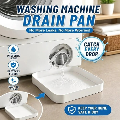 Washing machine drainage tray - washing,