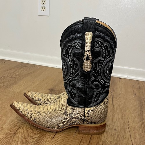 Vintage mens snakeskin cowboy - vintage,