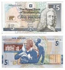 RBS £5 in sequence Jack