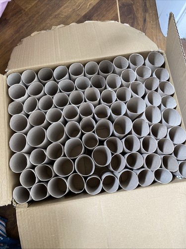 Toilet roll tubes count - 70+,