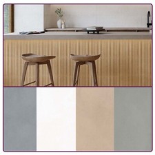 Textured Plain Feature Kitchen