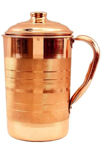 Pure copper pitcher 100 - copper, 100%