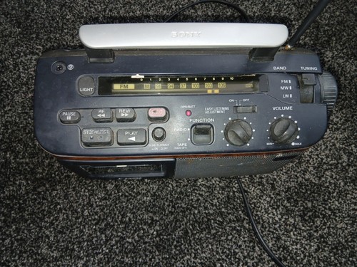 Sony cfm a50 - portable, fm/lw/mw