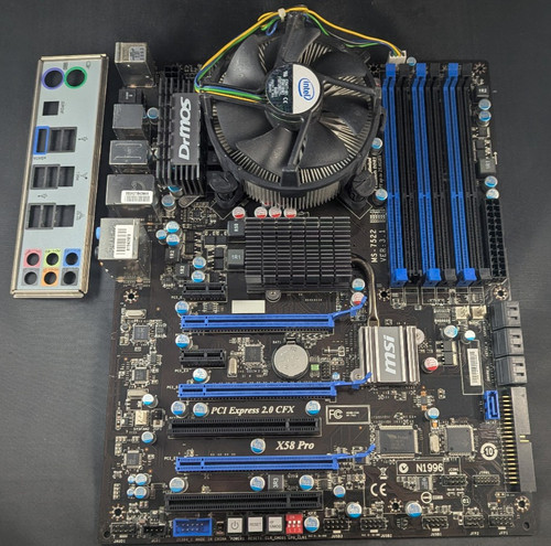Msi x58 pro motherboard - msi, +