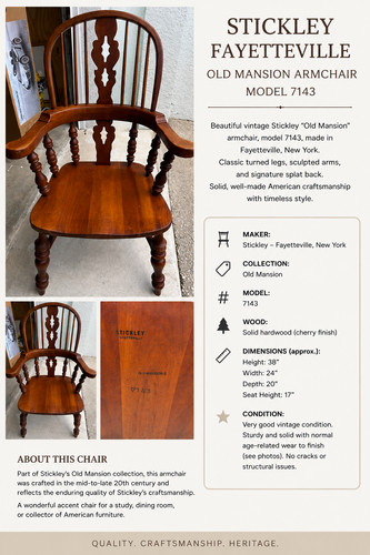 Stickley fayetteville old - fayetteville,